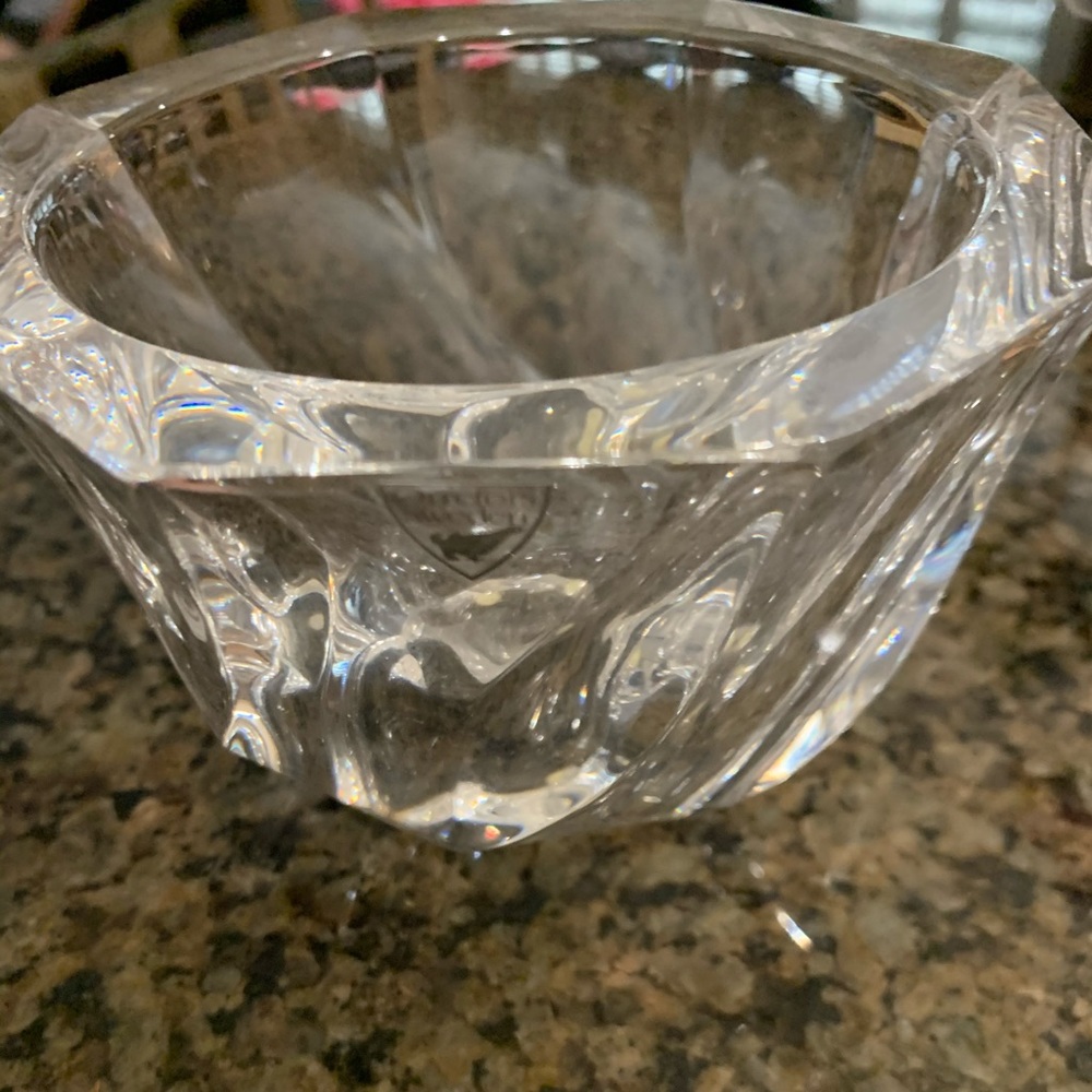 Orrefors crystal bowl